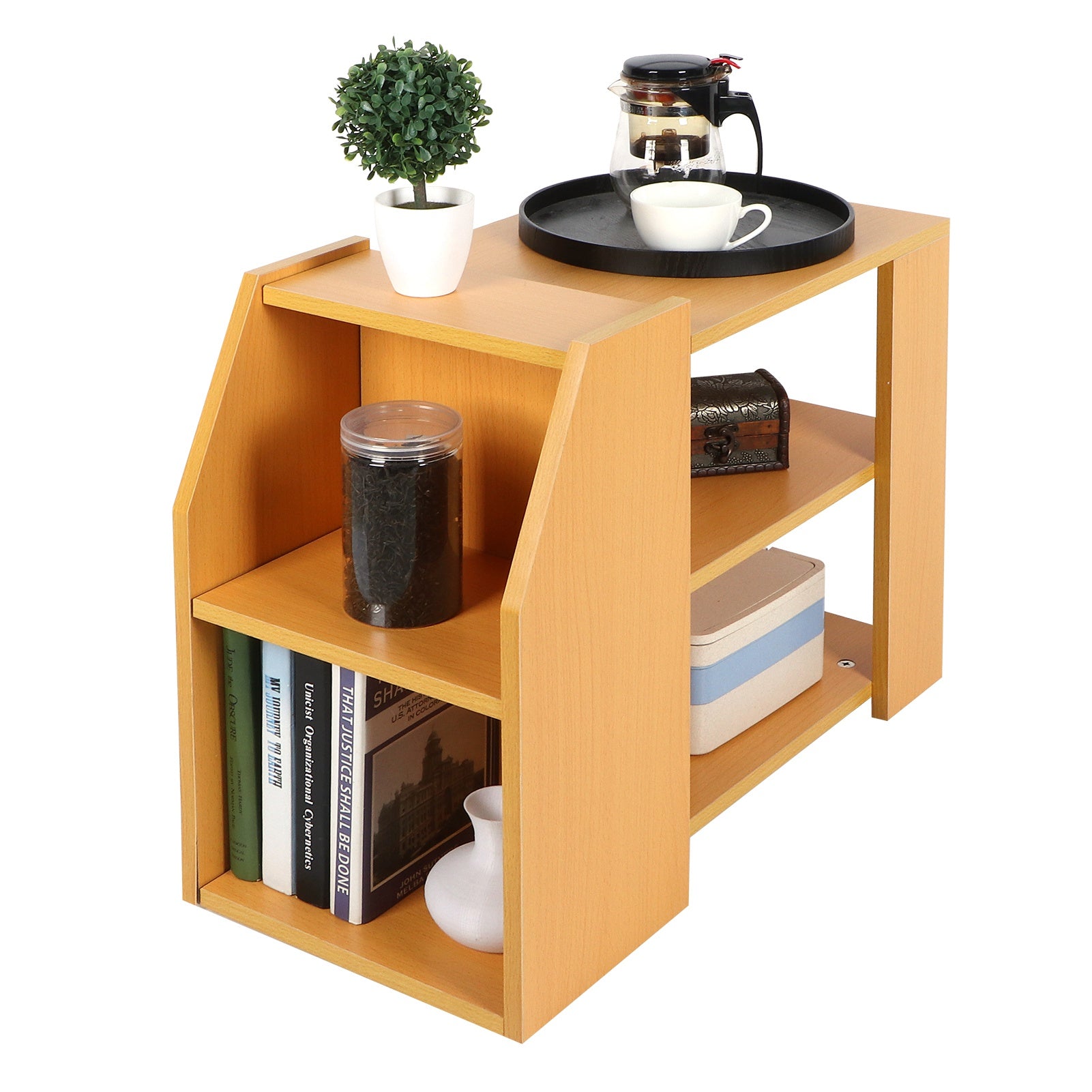 Modern Bookshelf Storage Rack