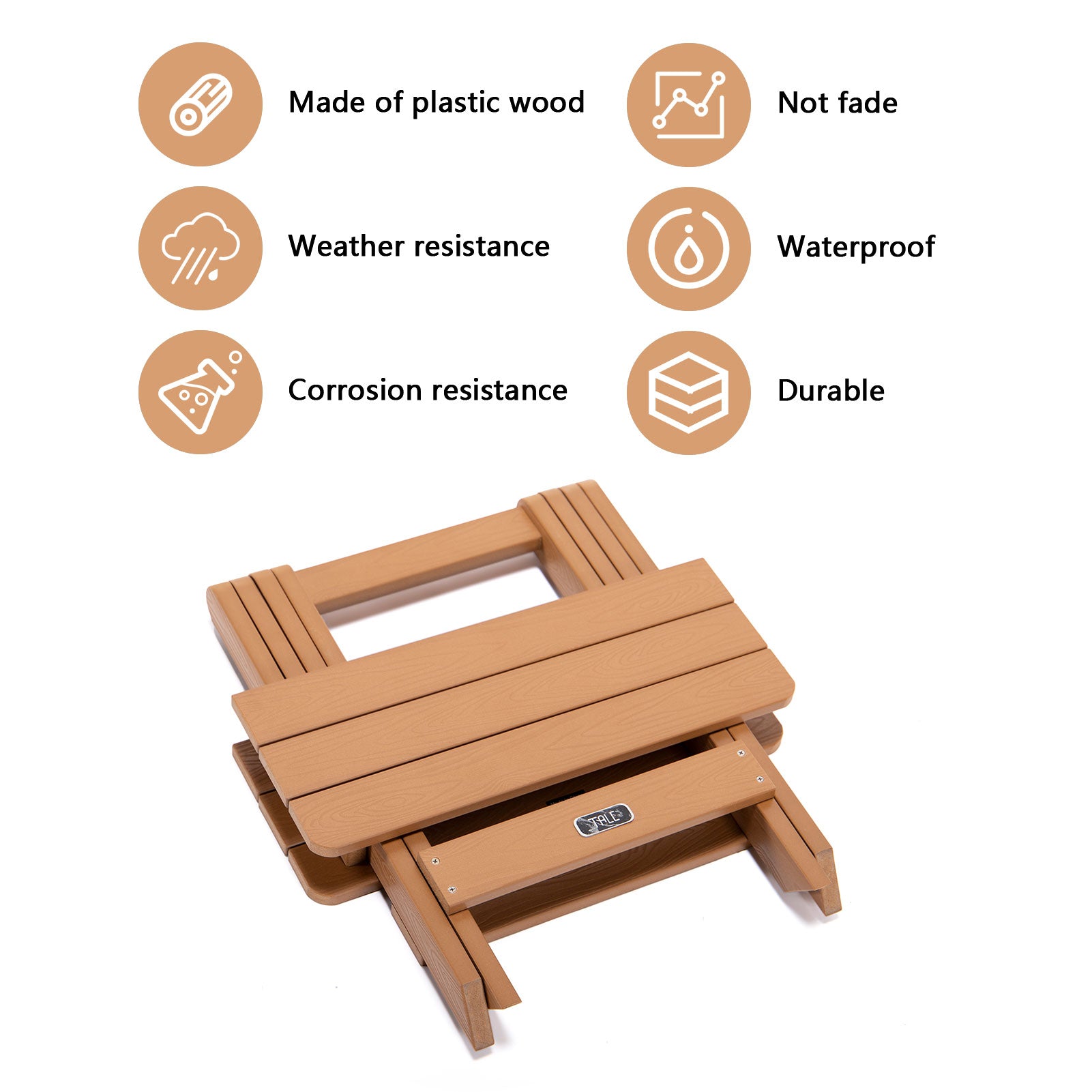 Portable Folding Side Table