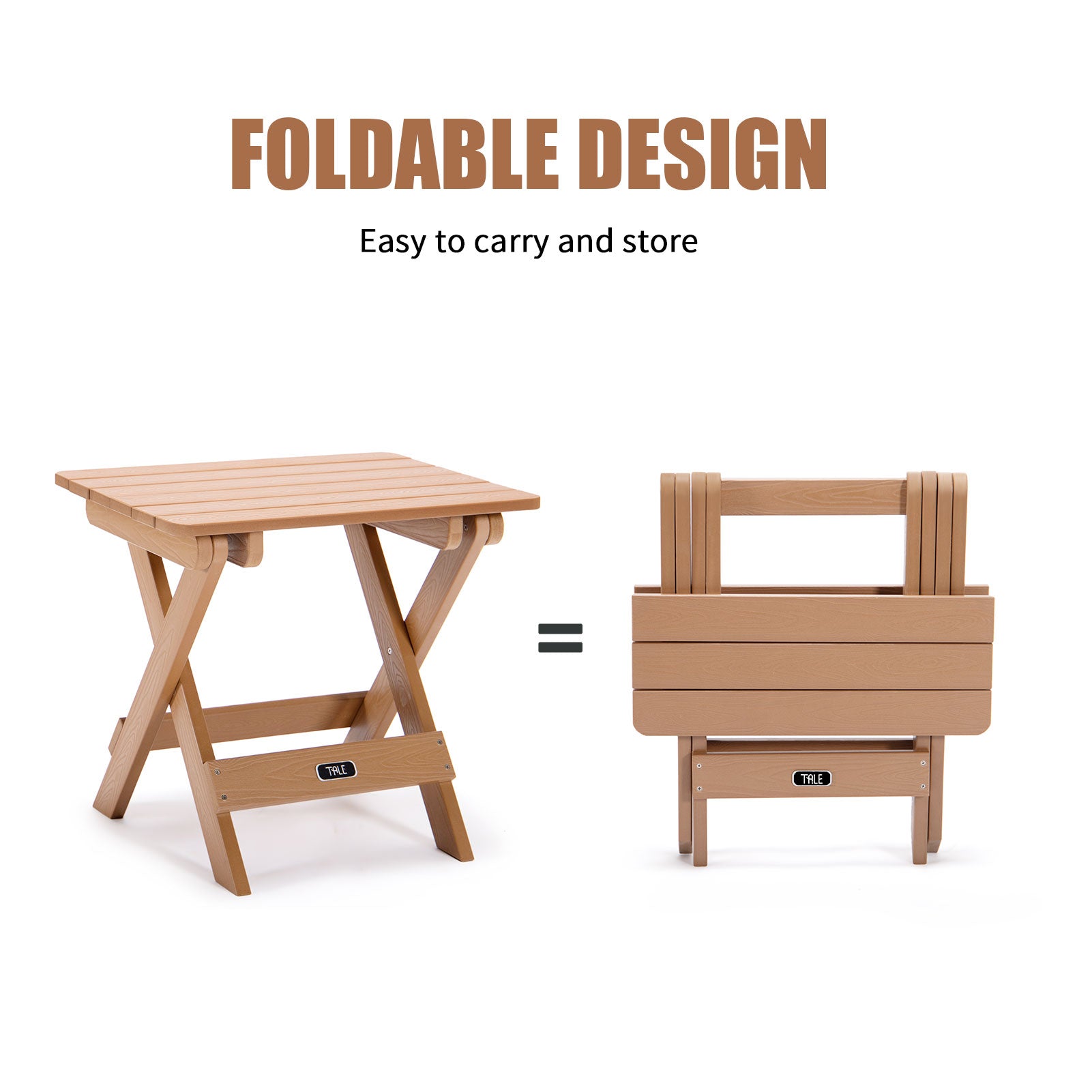 Portable Folding Side Table