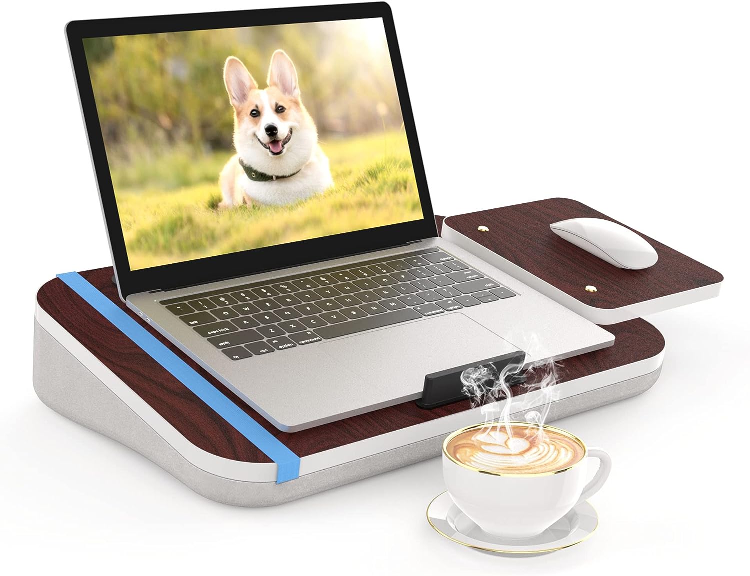 Lap Desk With Cushion - Laptop/Tablet Holder