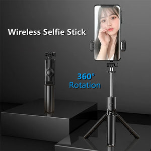 6 in 1 Wireless Bluetooth Selfie Stick